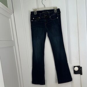 American Eagle Super Stretch Slim Boot Low Rise Jeans